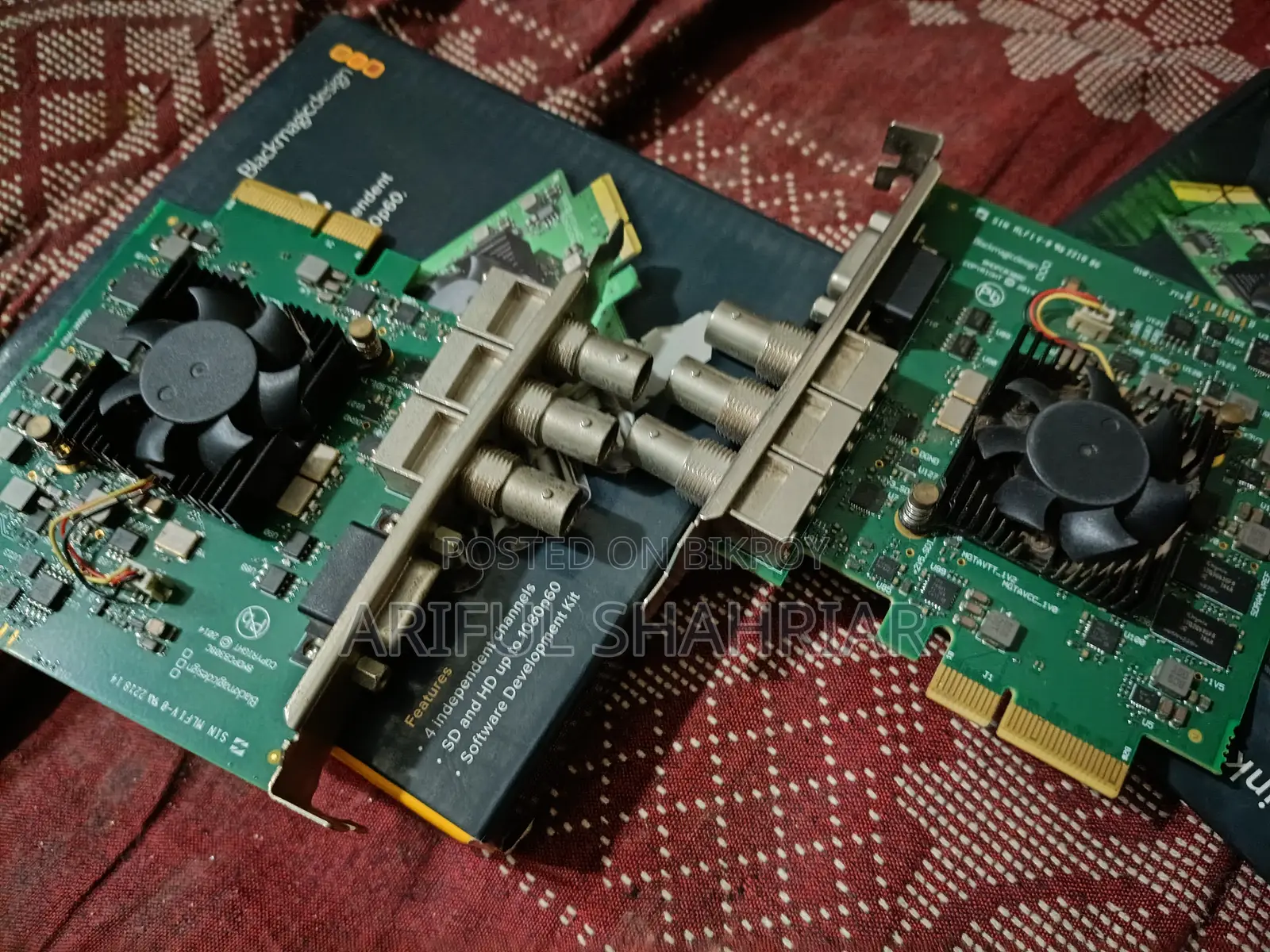 Blackmagic Design PCIe Playback and Capture Card- Decklink SDI 4k