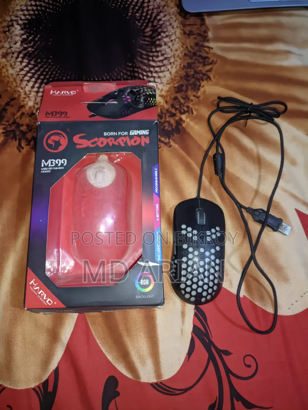 Marvo Scorpion M399 Gaming Mouse (Limited Edition)