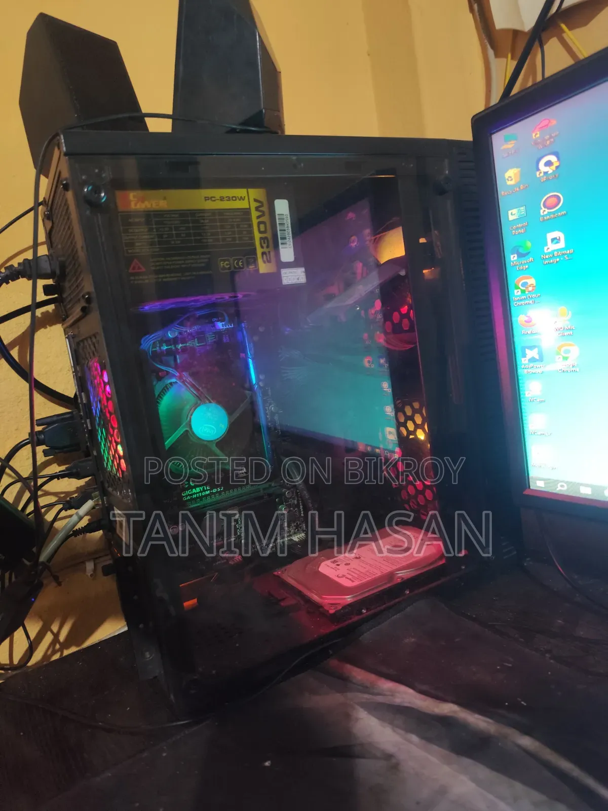 Desktop Computer 8GB Intel Core i5 HDD+SSD 500GB
