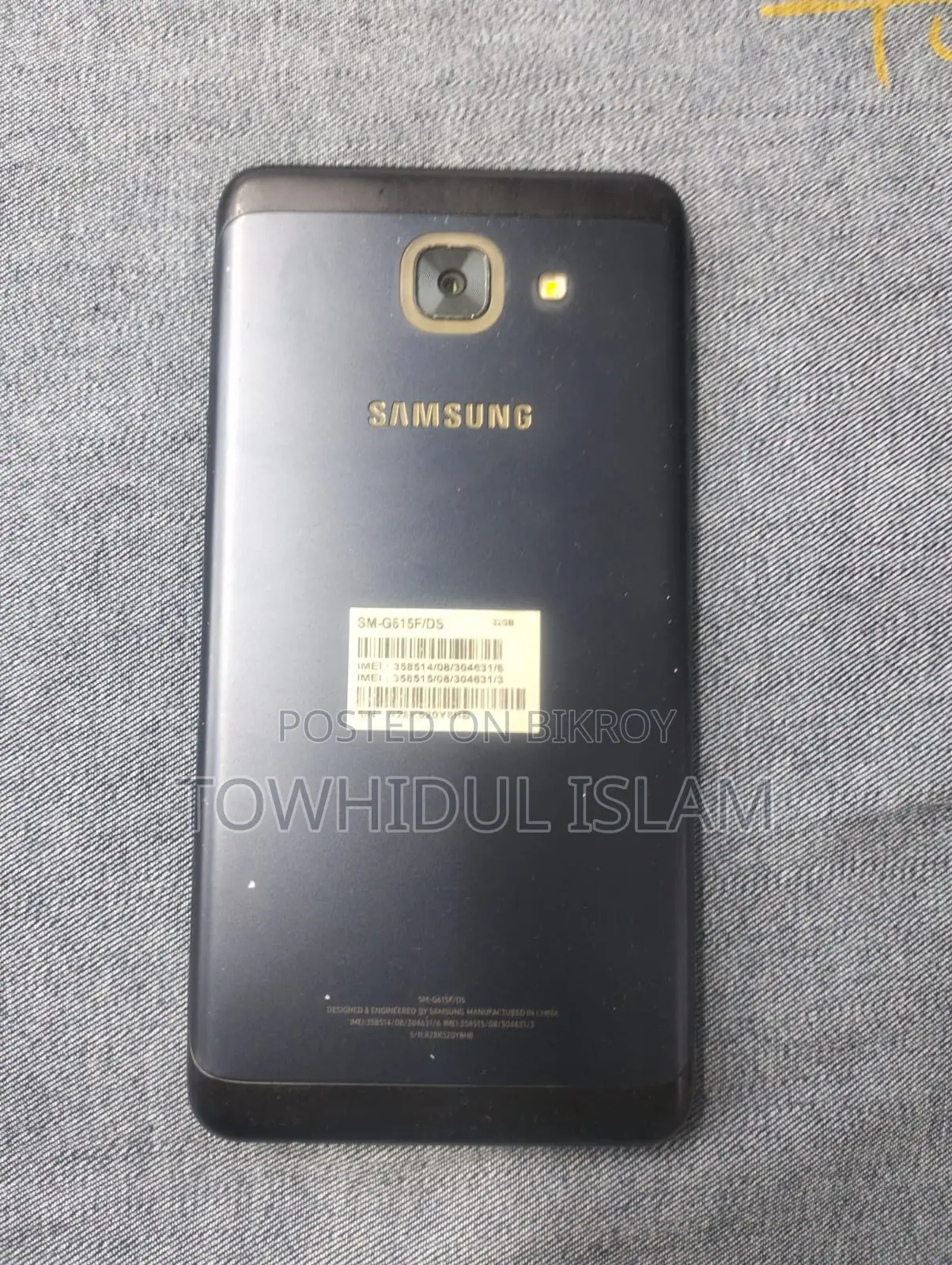 Samsung Galaxy J7 Max 32 GB Black