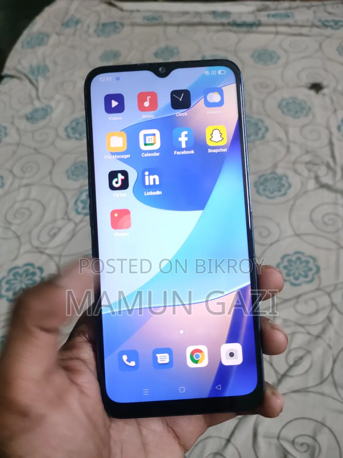 Oppo A16 64 GB Rose Gold
