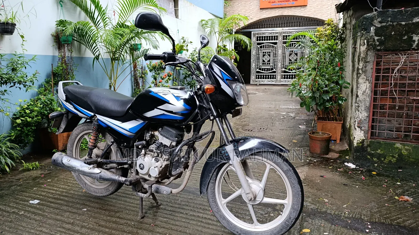 বাজাজ সিটি ১০০ ২০২২ নীল