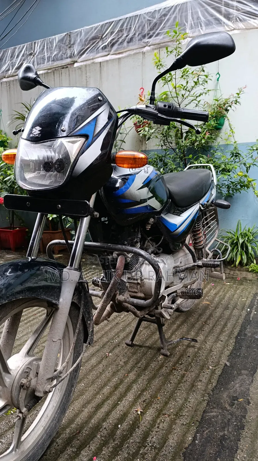 বাজাজ সিটি ১০০ ২০২২ নীল