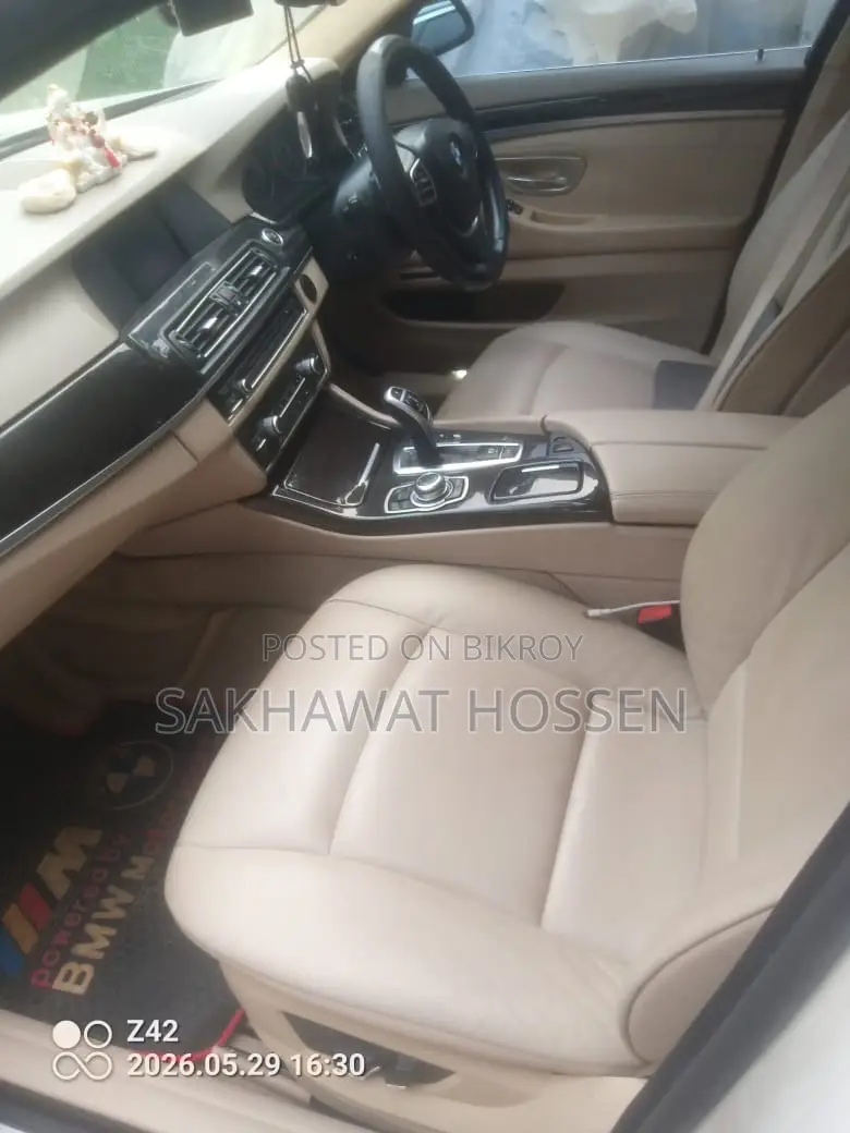 BMW 524d 2011 White