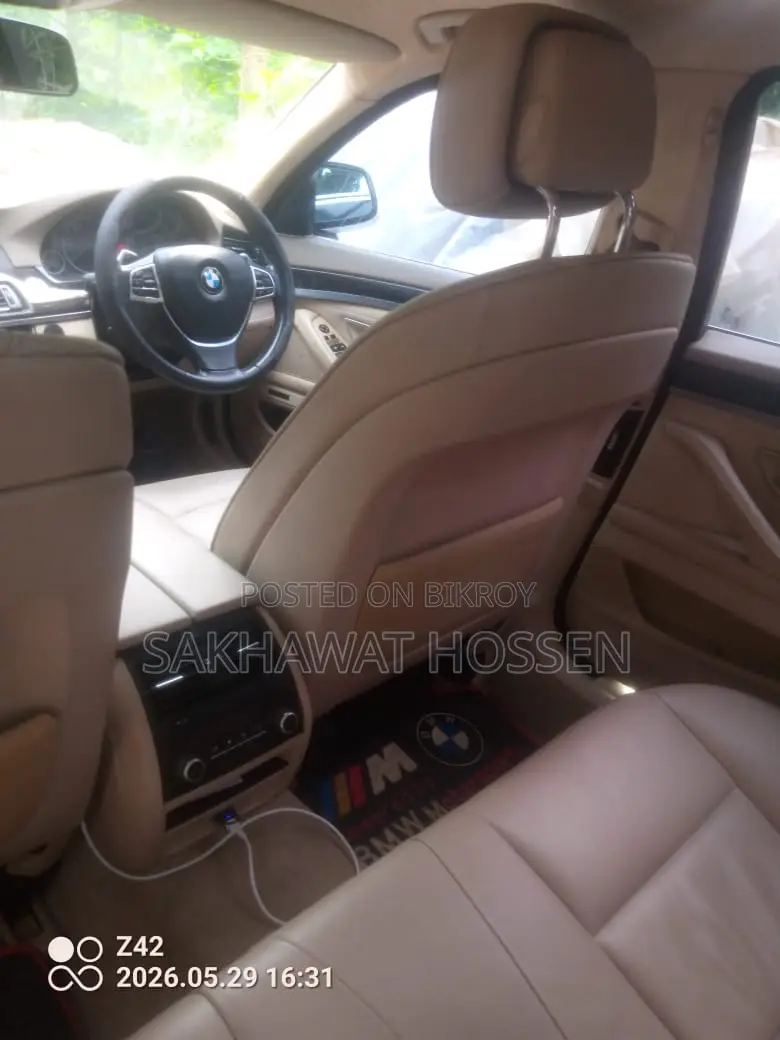 BMW 524d 2011 White