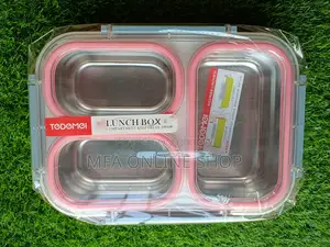 Tedemei Stainless Steel Lunch Box With 3 Compartments (1.2 L)