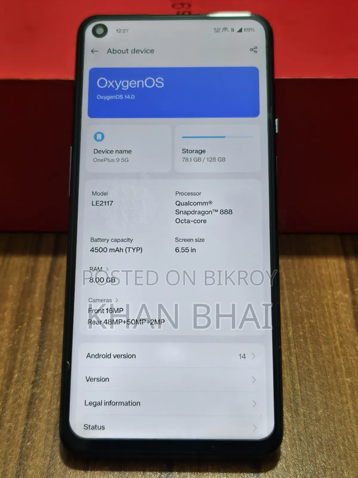 OnePlus 9 128 GB Black