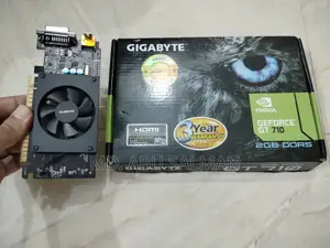 Graphics Card: Gigabyte Nvidia GeForce GT 710 2GB DDR5