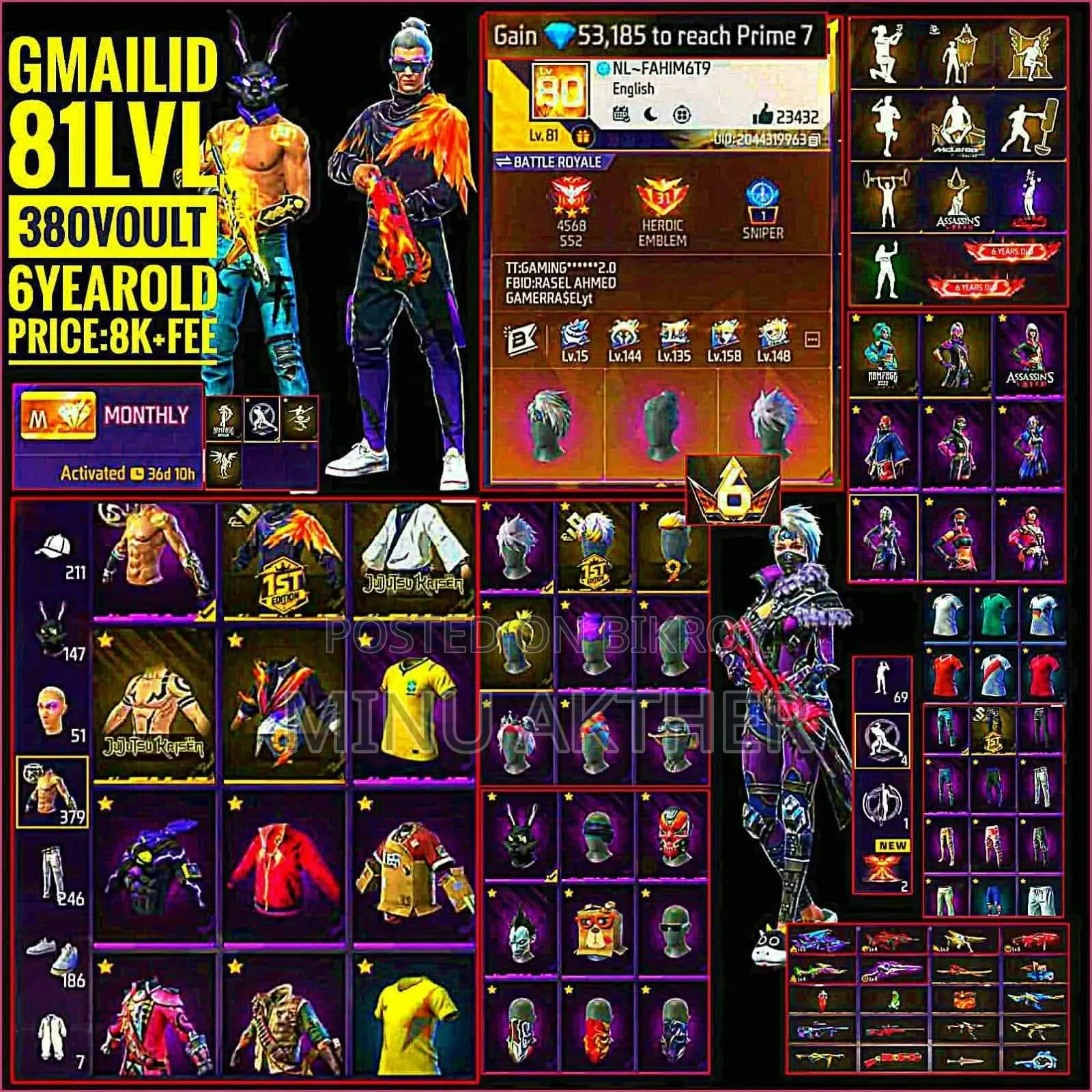 Free Fire Id Sel.