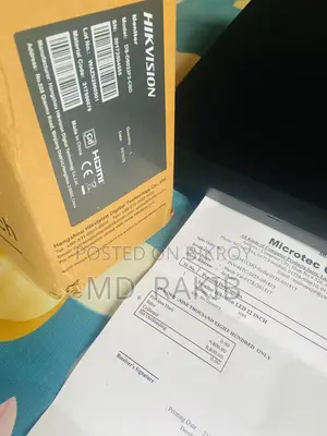 Hik Vision Monitor 22 Inch With Keyboard,Mouse (A4tech),Wifi Blutooth