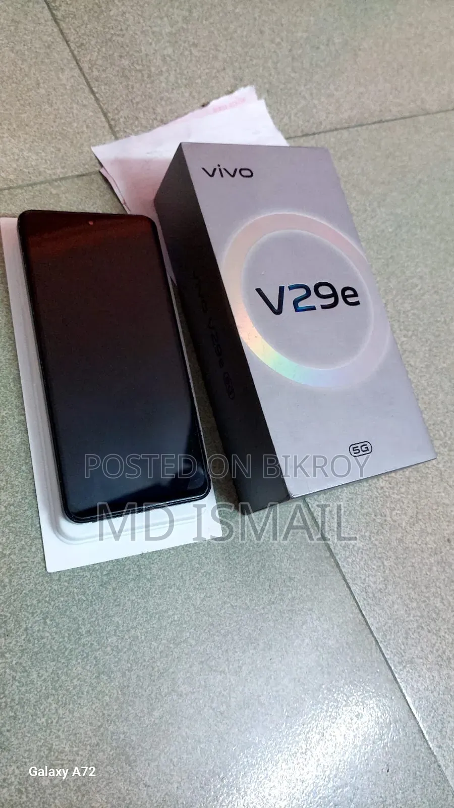 Vivo V29 256 GB Black