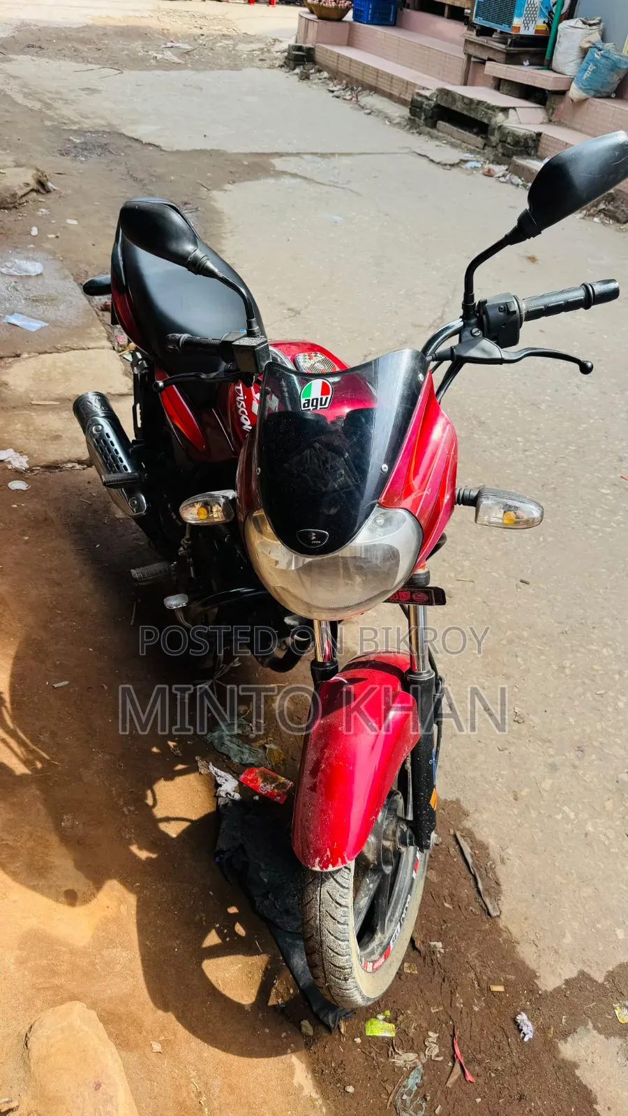 Bajaj Discover 135 2010 Red