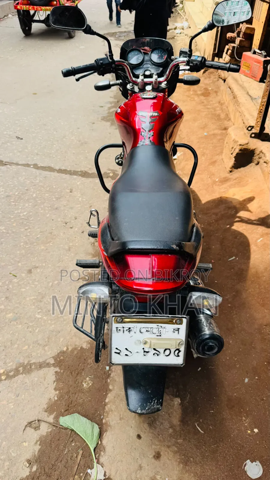 Bajaj Discover 135 2010 Red