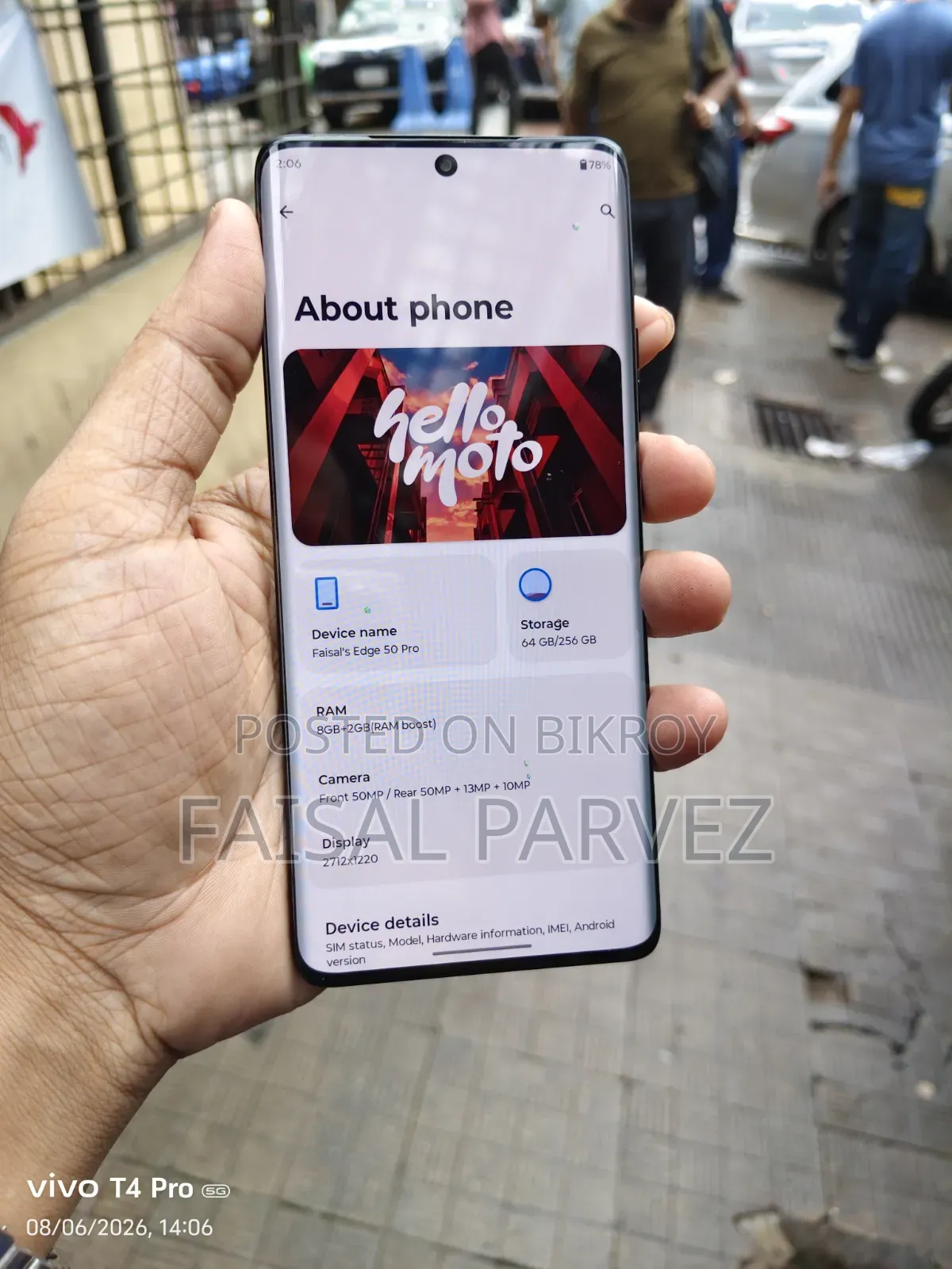 Motorola Edge 50 Pro 256 GB Black