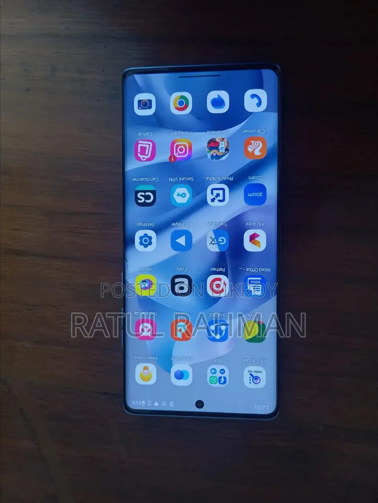 মোটরোহেলা জি৯৬ ৫জি ১২৮ জিবি নীল