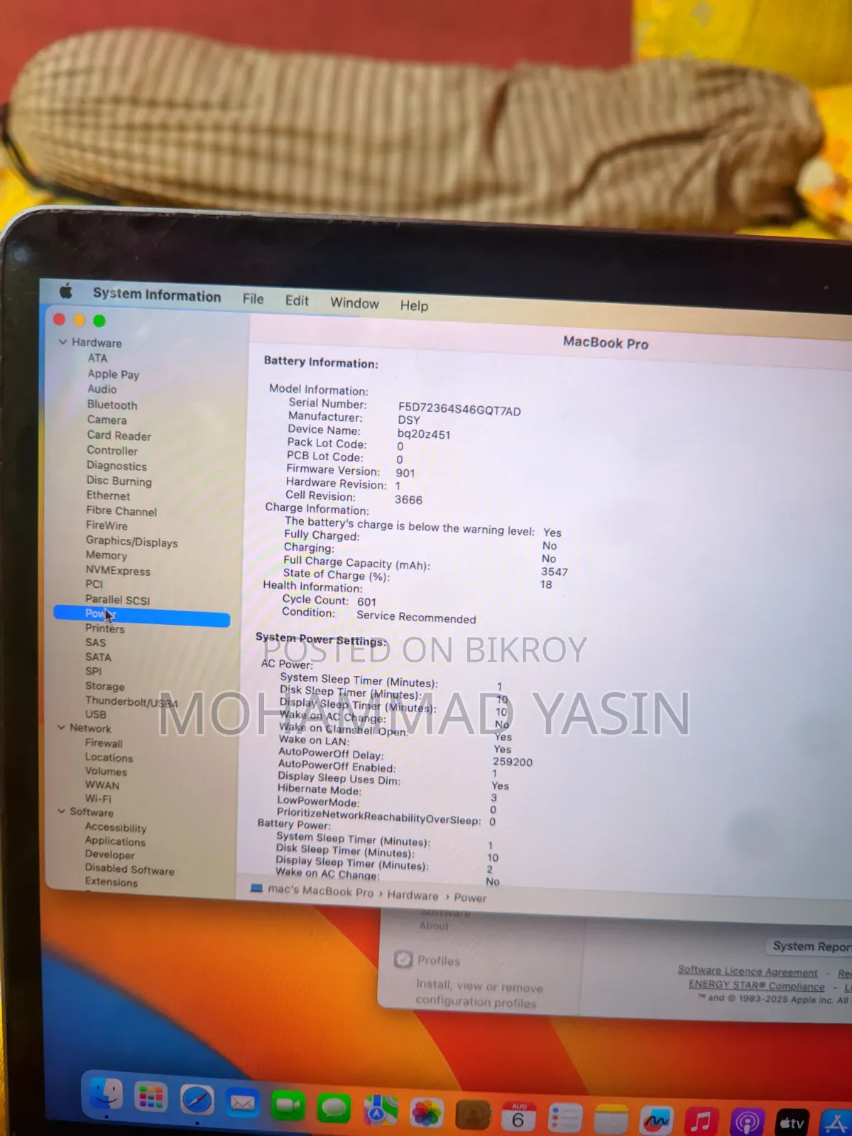 Laptop Apple MacBook 2017 8GB Intel Core i5 SSD 250GB