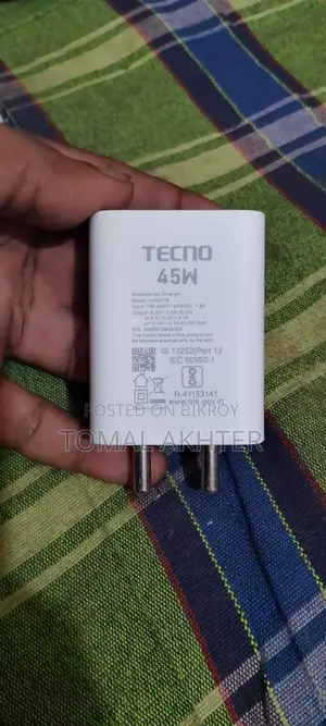 Tecno 45w Charger (original)