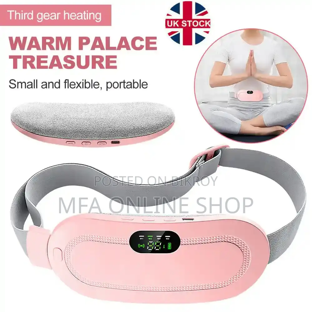 Heating Pad for Period Cramps & Vibration Slimming Massage Belt