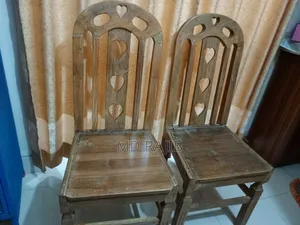 5 chairs and one large size dining table will be sold.