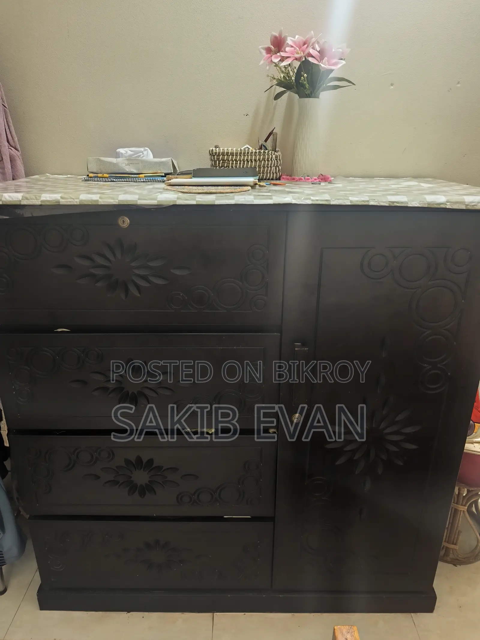 Malaysian Wooden Wardrobe