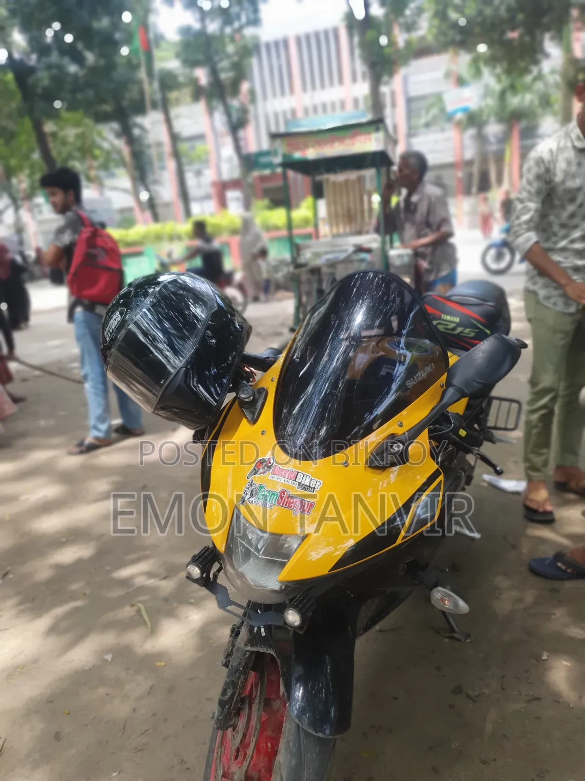 সুজুকি জিএসএক্স-আর১৫০ ২০২২ হলুদ