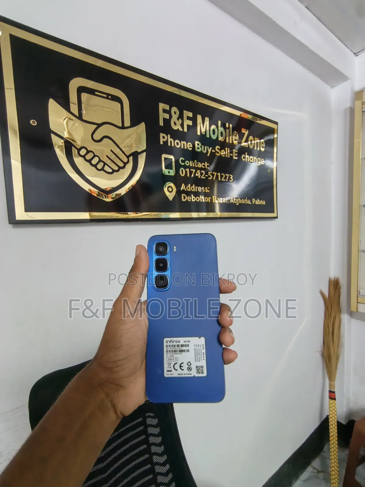 Infinix Hot 60i 256 GB Blue
