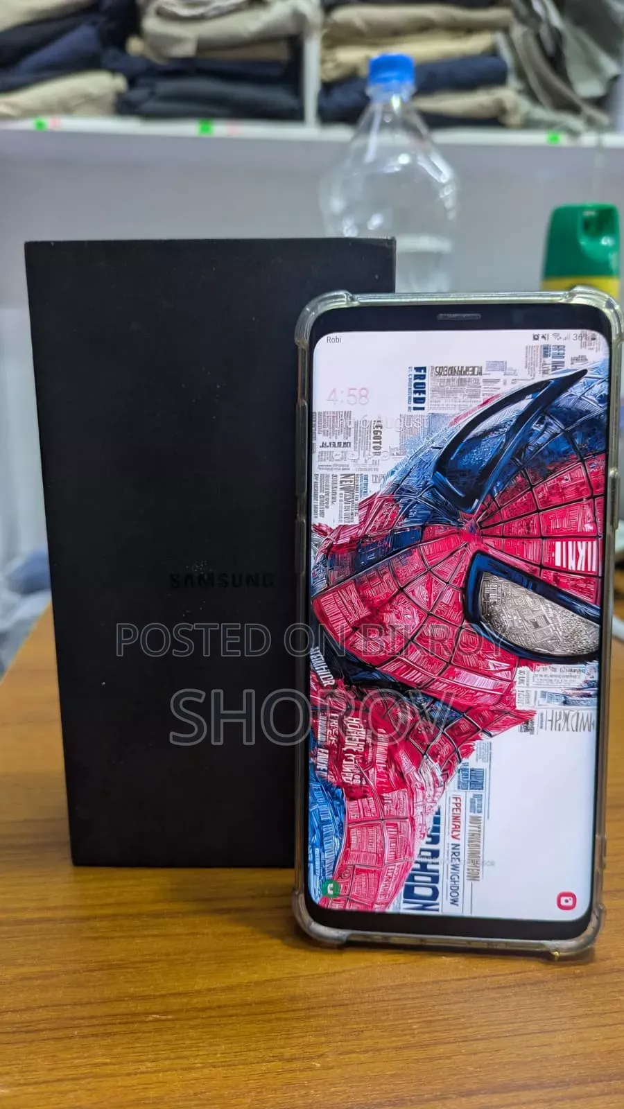 স্যামসাং গ্যালাক্সি এস৯ ১২৮ জিবি কালো
