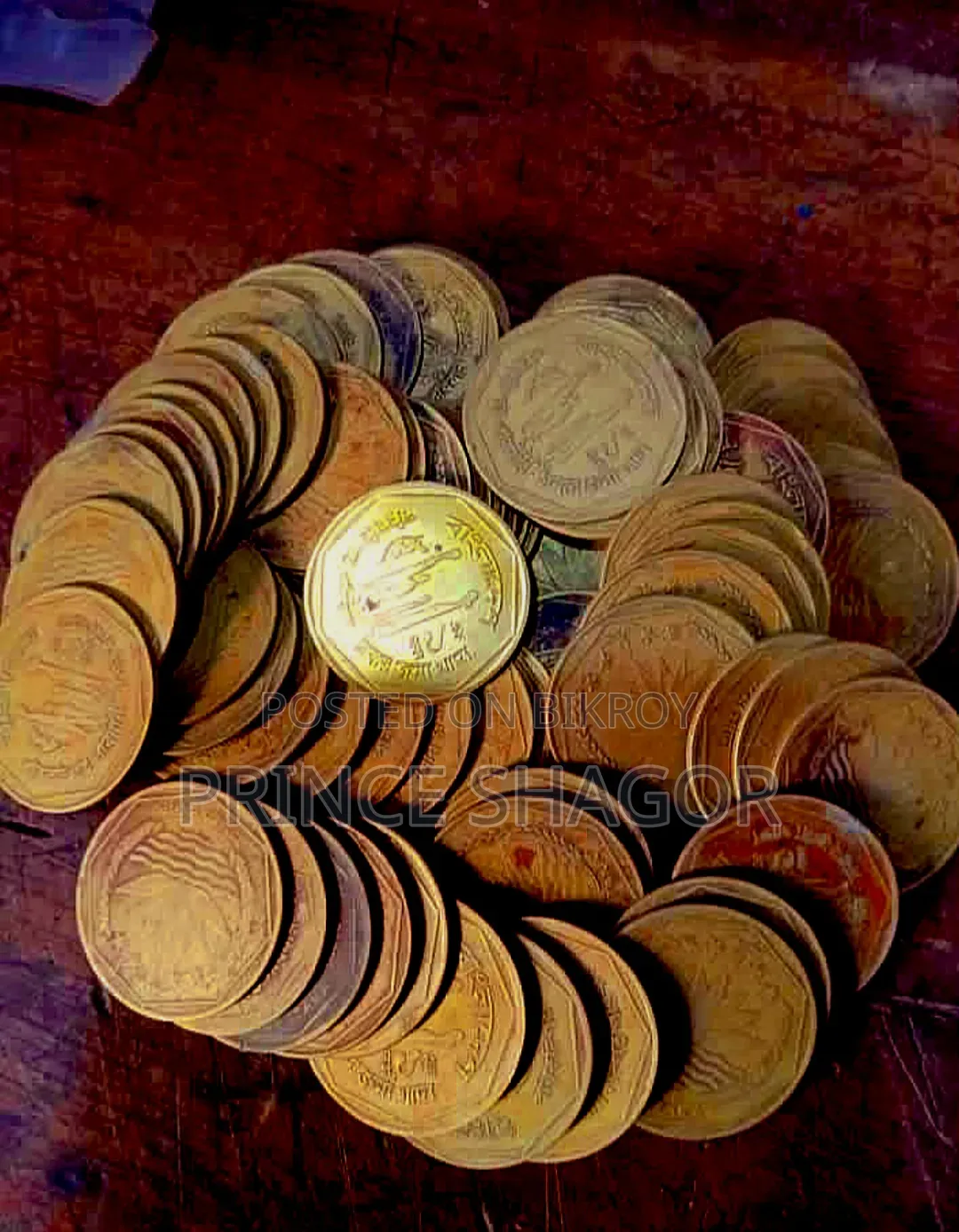 I want to sell the coins
