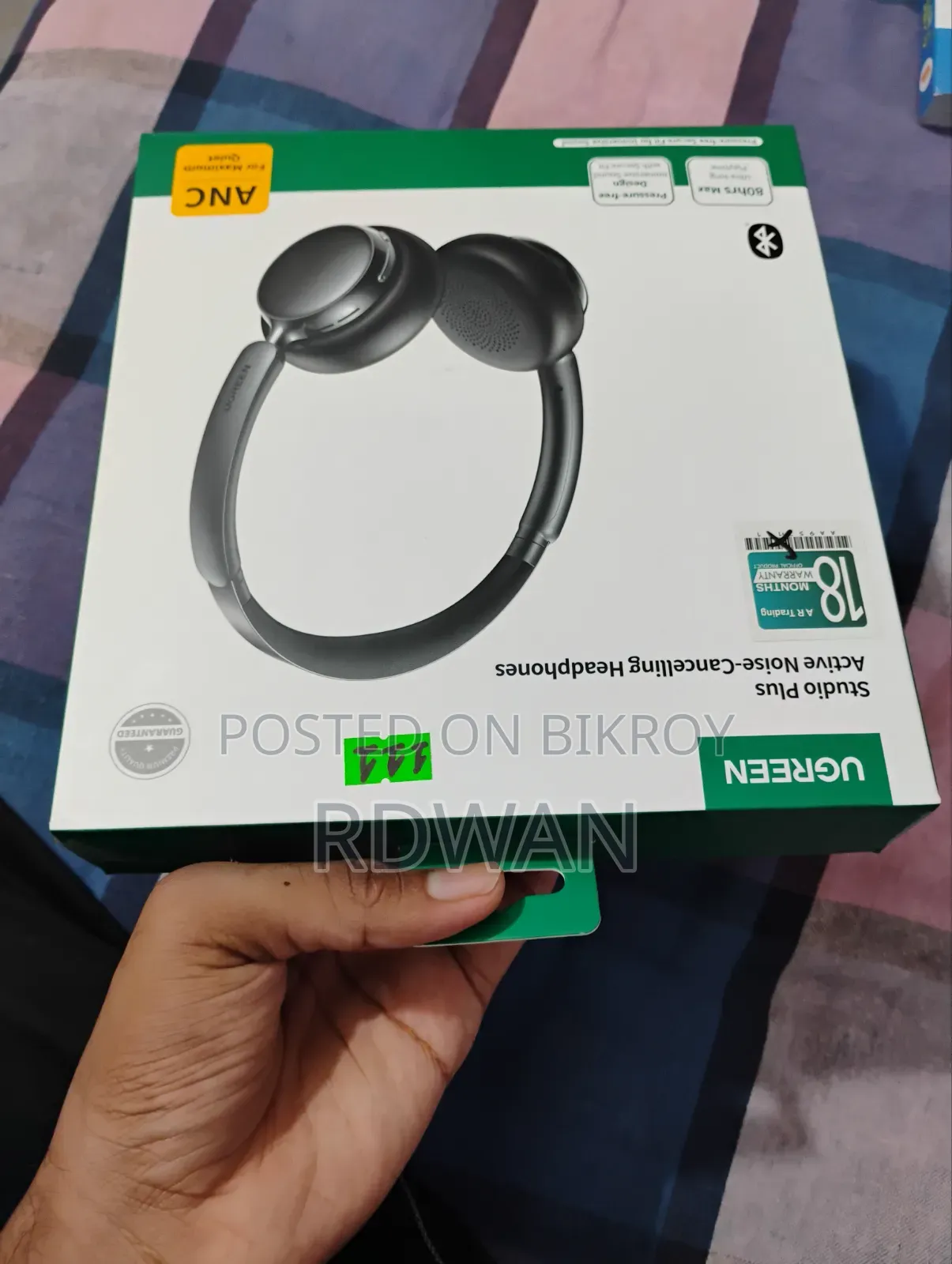 Ugreen Studio Plus Headphone ( Non Used ) Seal Box