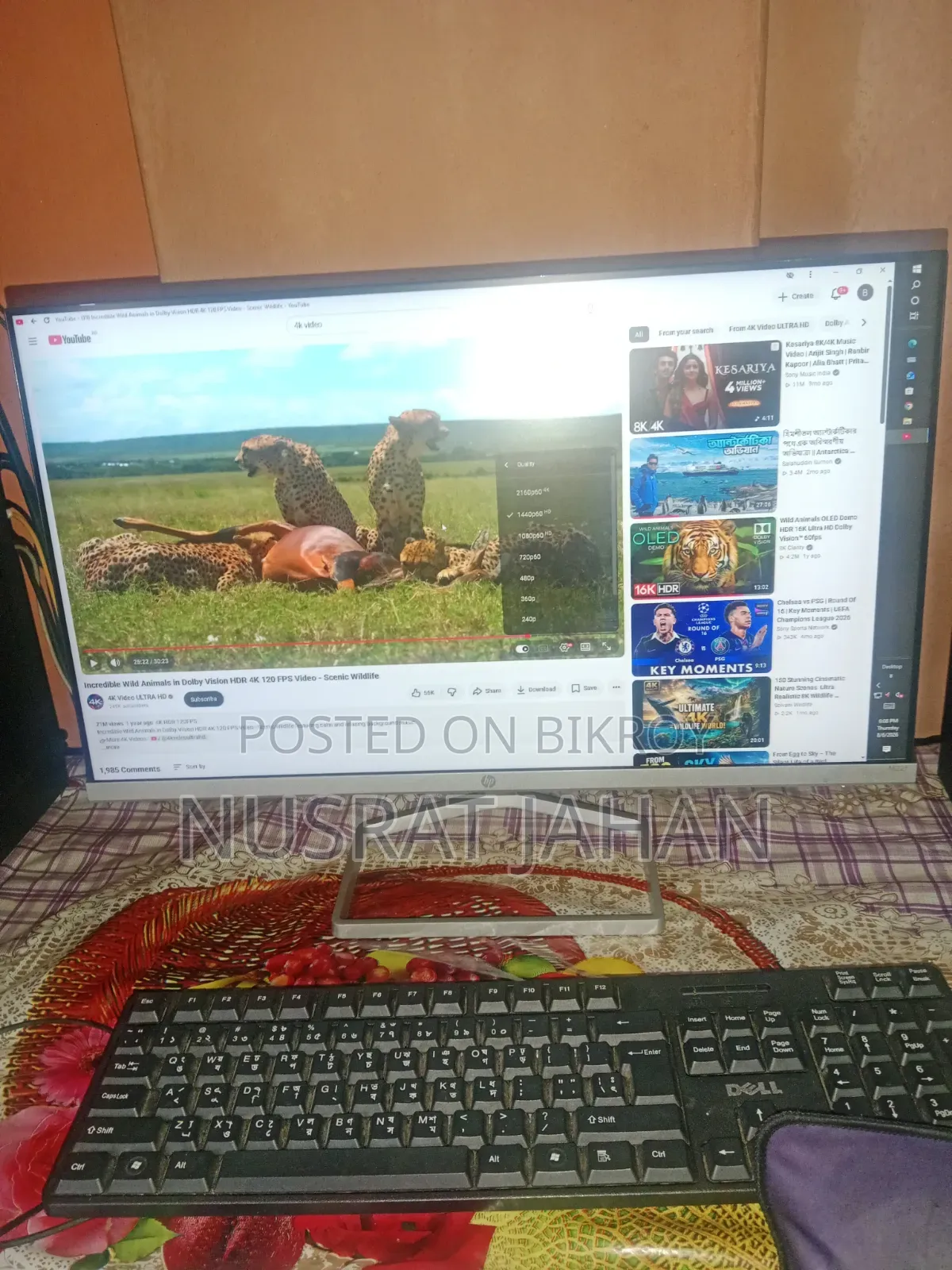 Desktop Computer Gigabyte 8GB Intel Core i5 SSD 128GB