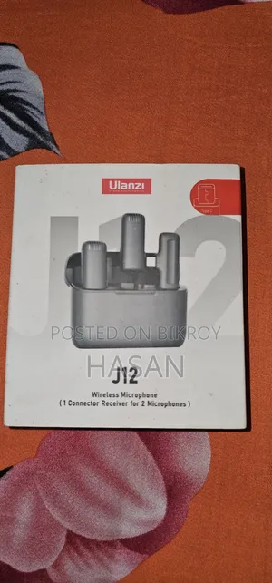 উলানজি জে১২ ওয়্যারলেস মাইক্রোফোন