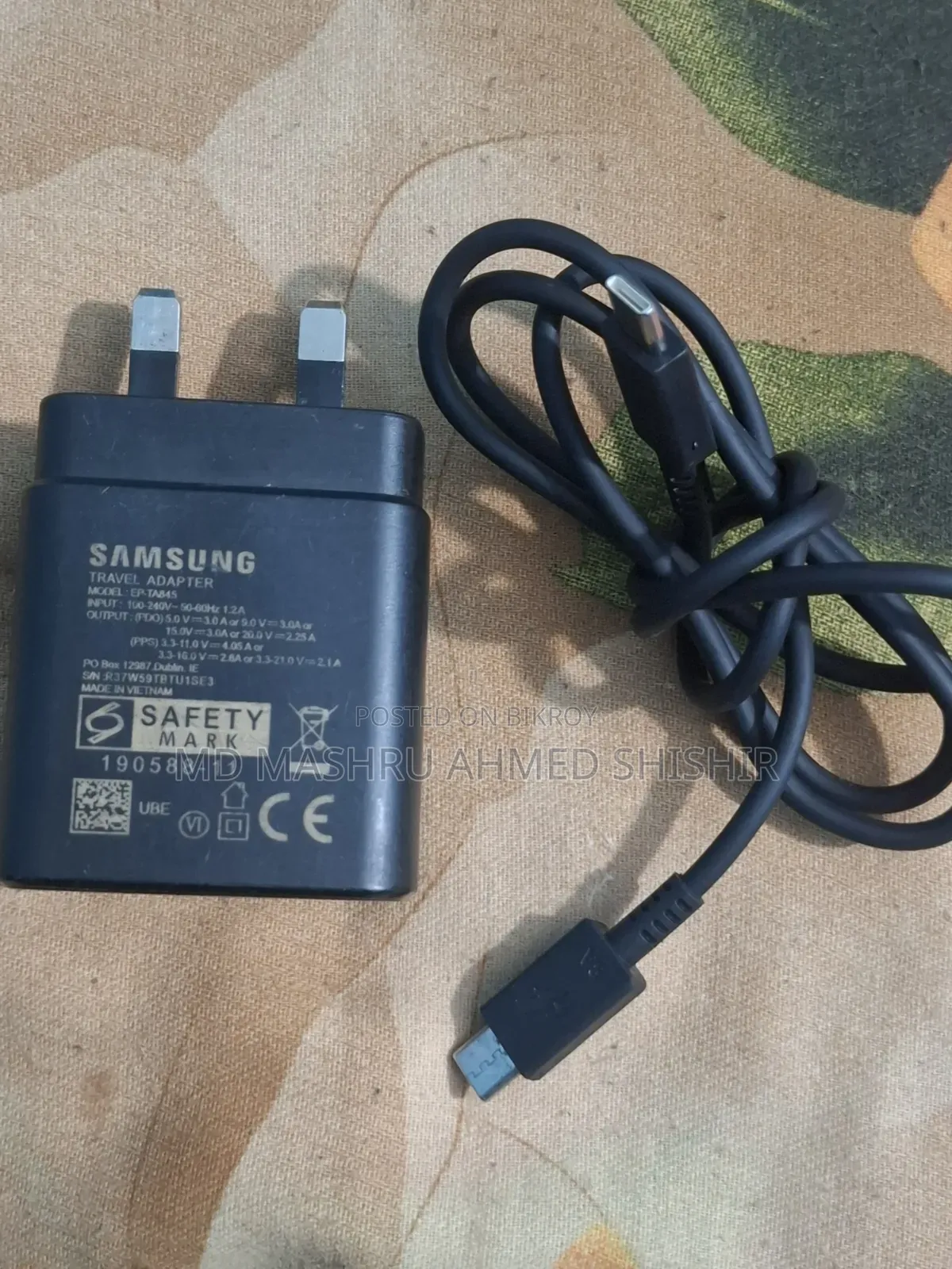 Original Samsung 45W Charger