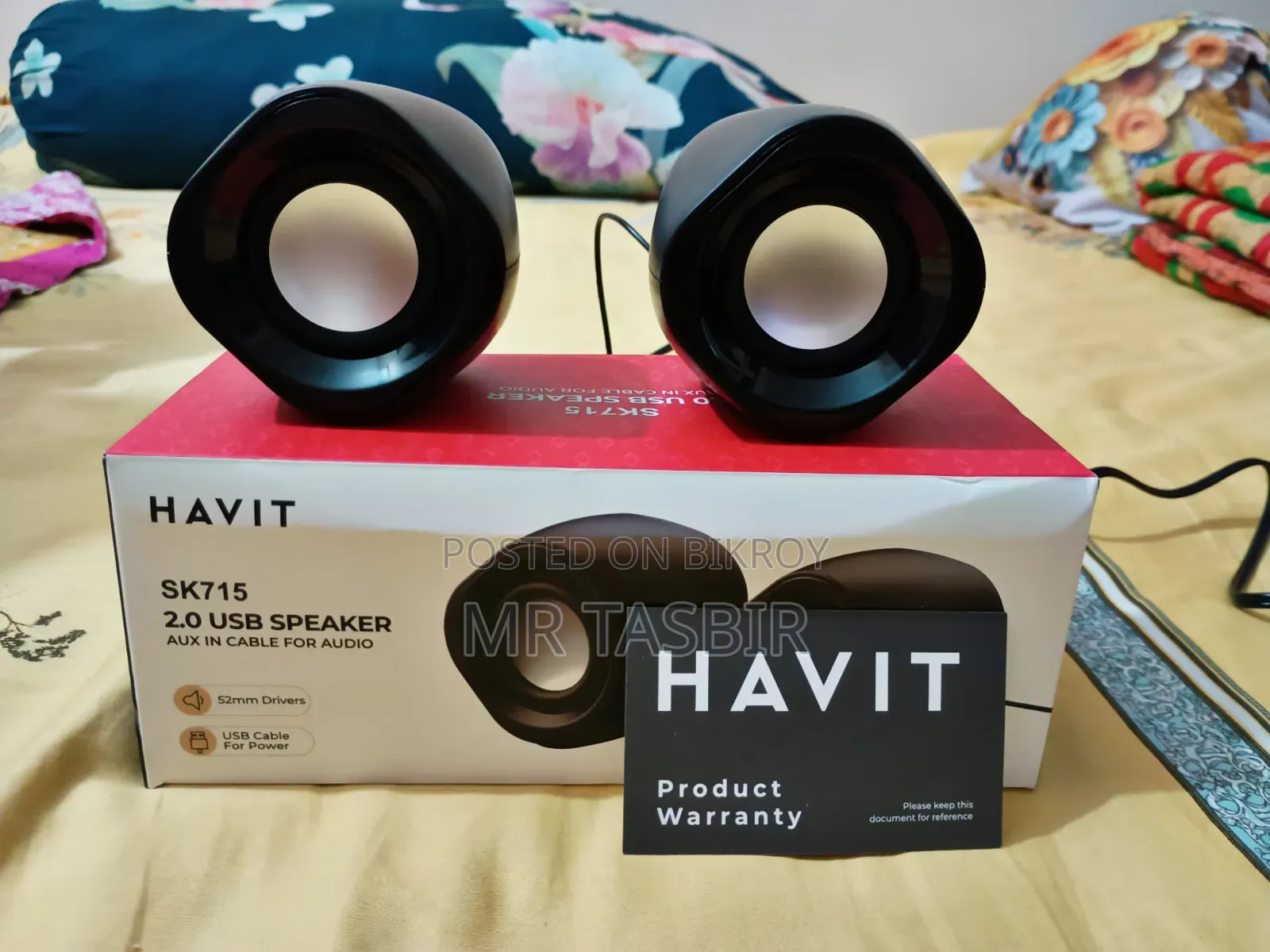 Havit SK715 2.0 USB Stereo Speaker