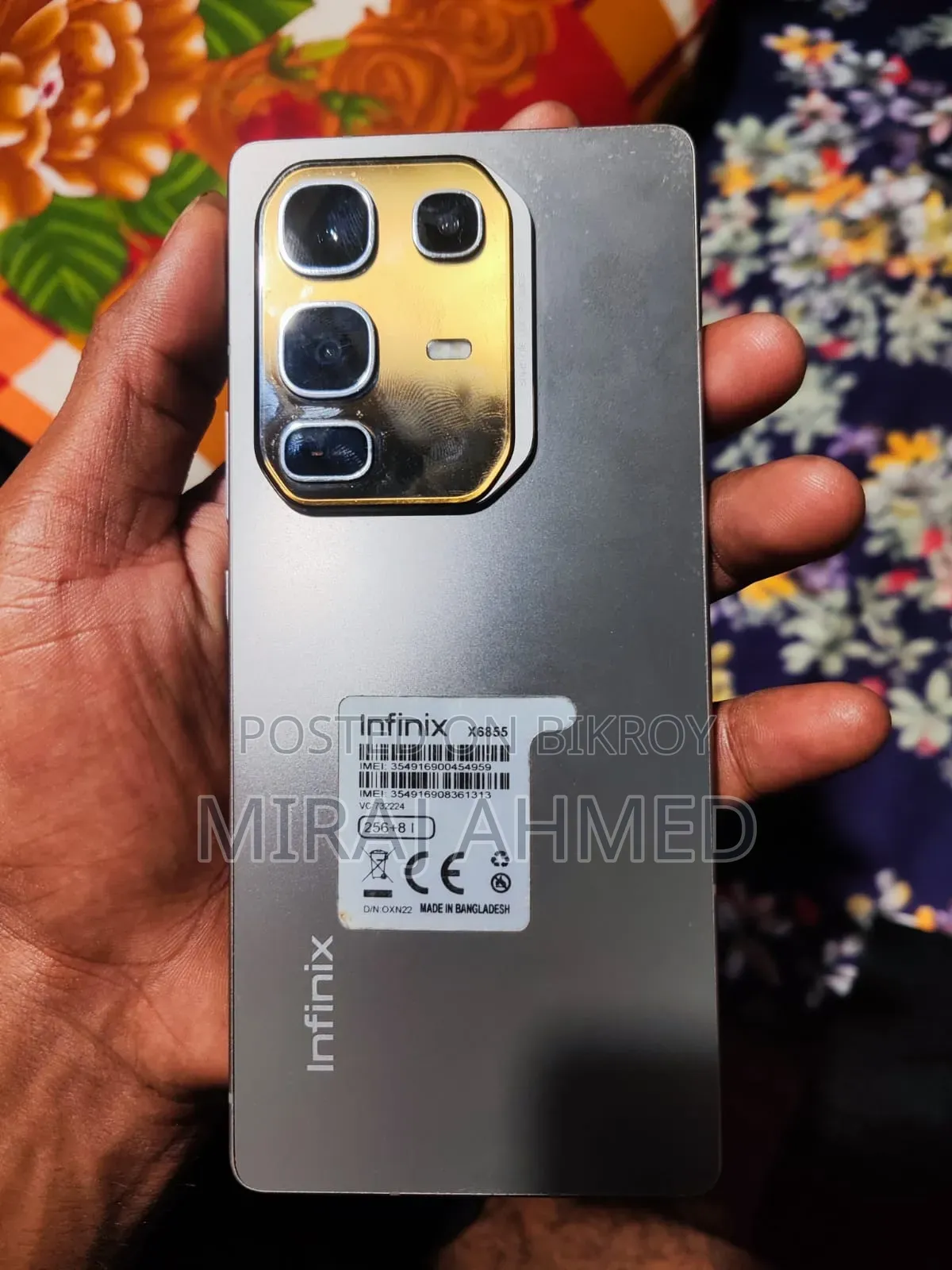 Infinix Note 50 Pro 256 GB Gray