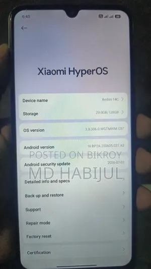 Xiaomi Redmi 14C 128 GB