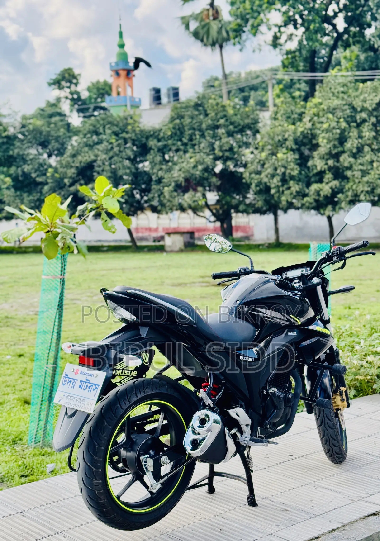 Suzuki Gixxer 2025 Black