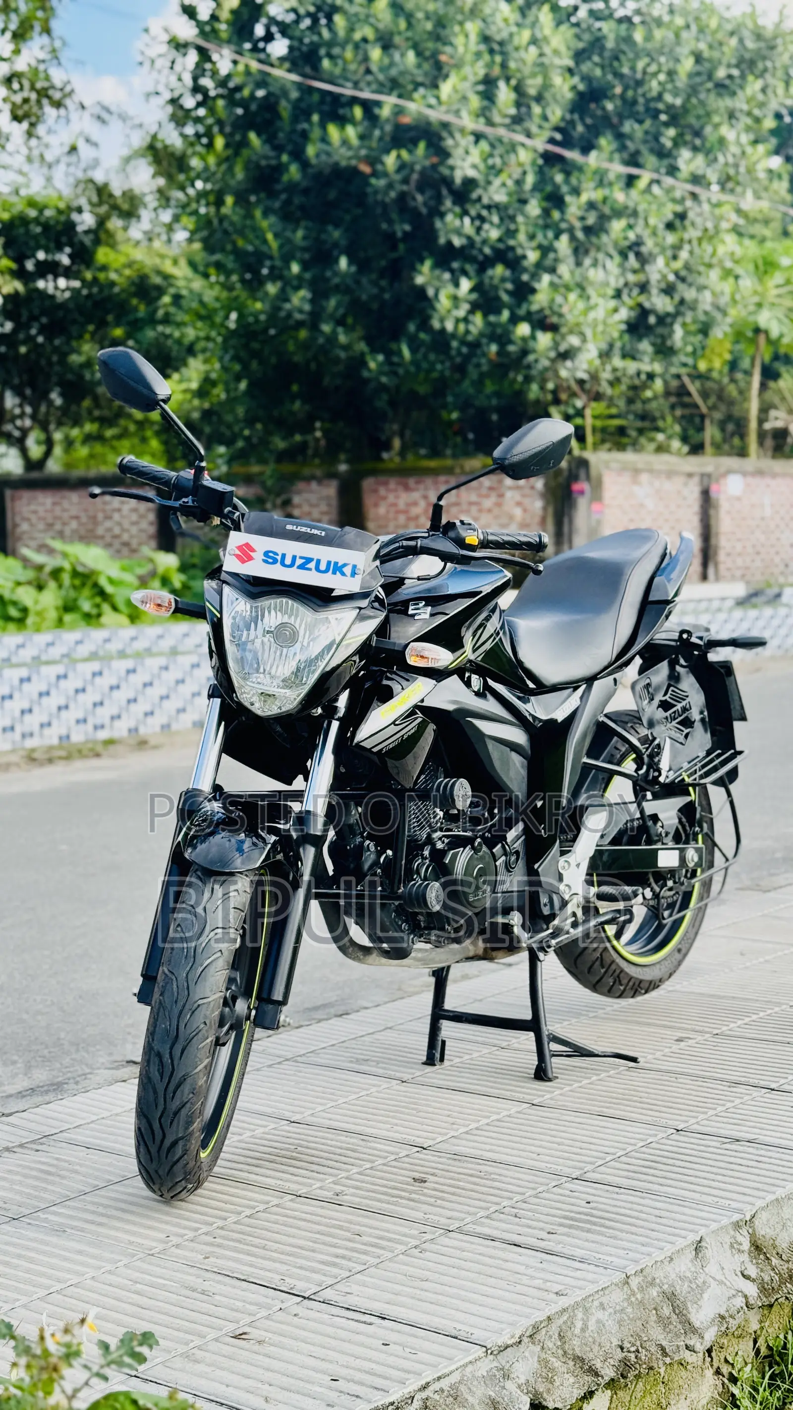 Suzuki Gixxer 2025 Black