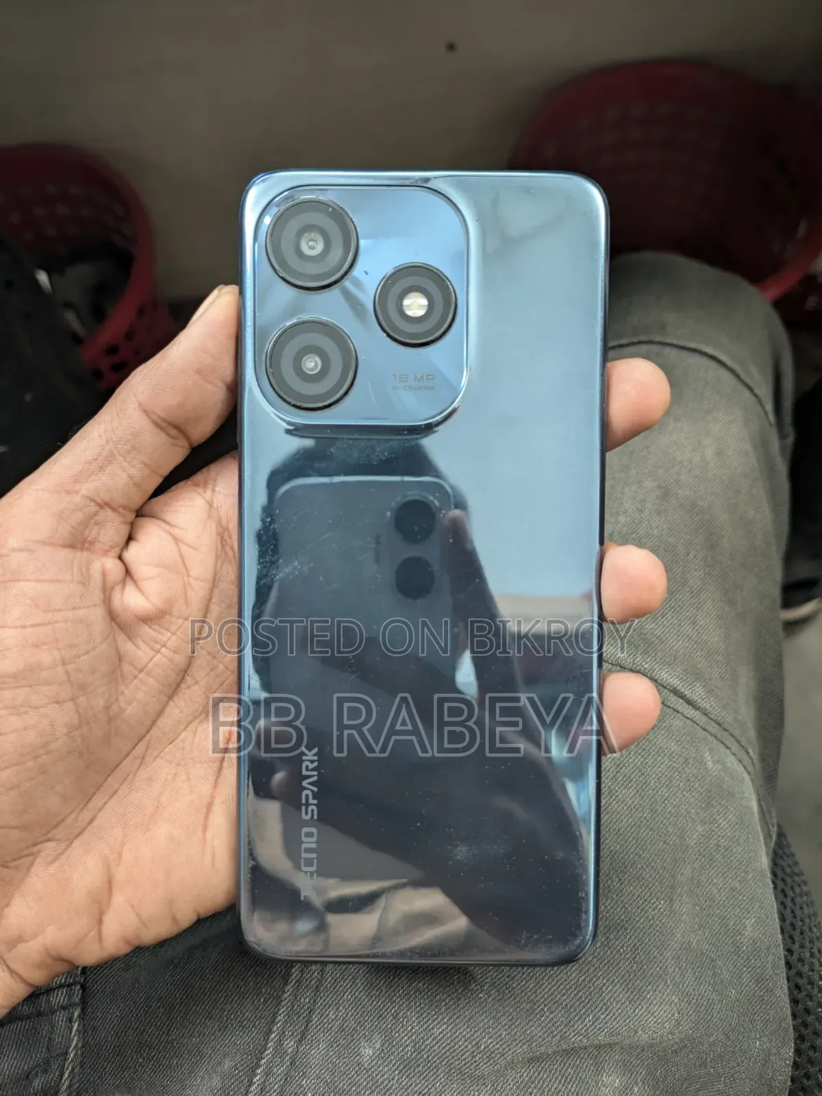 টেকনো স্পার্ক ১০সি ১২৮ জিবি গ্রে
