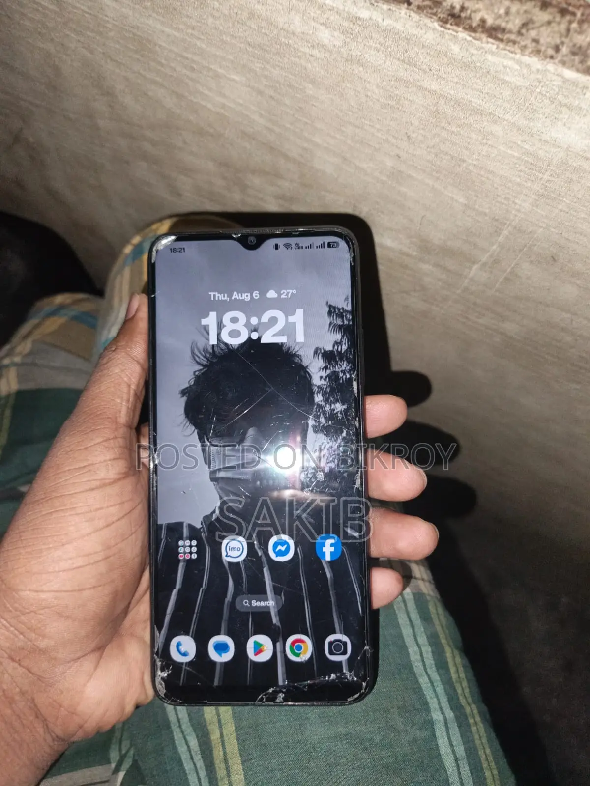 Oppo A18 64 GB Black