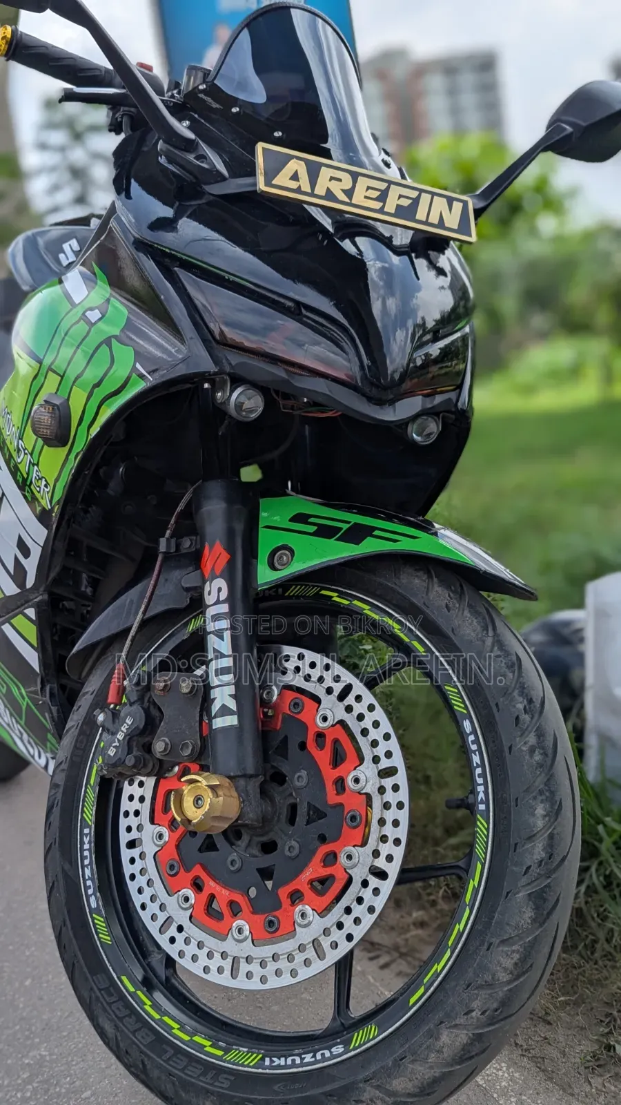 সুজুকি জিক্সার এসএফ ২০২০ কালো