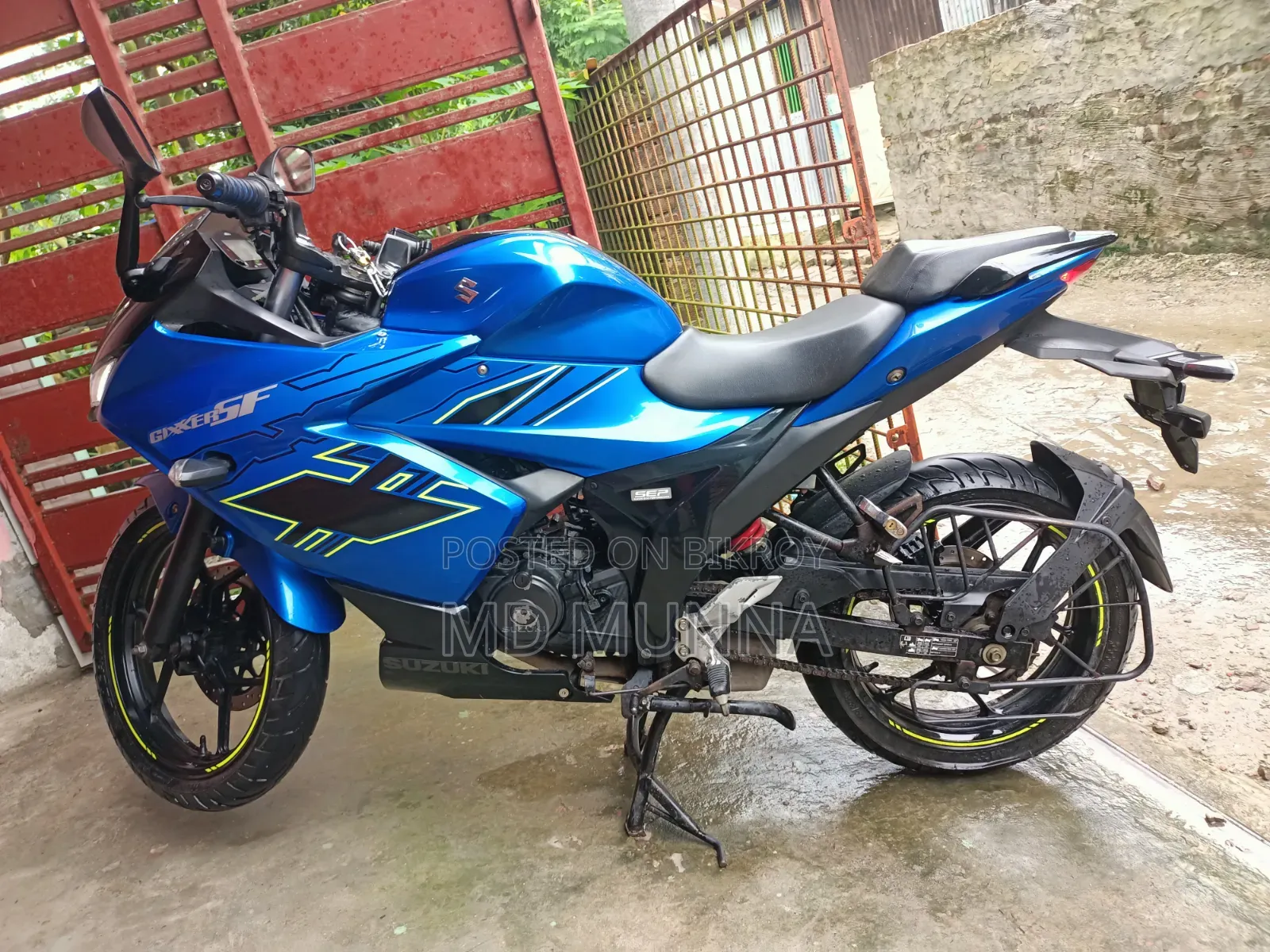 Suzuki Gixxer SF 2022 Blue