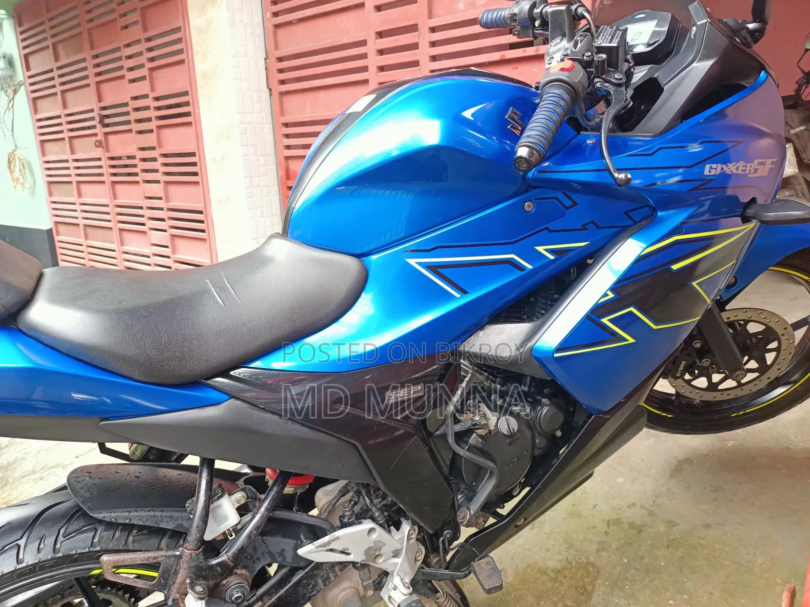Suzuki Gixxer SF 2022 Blue