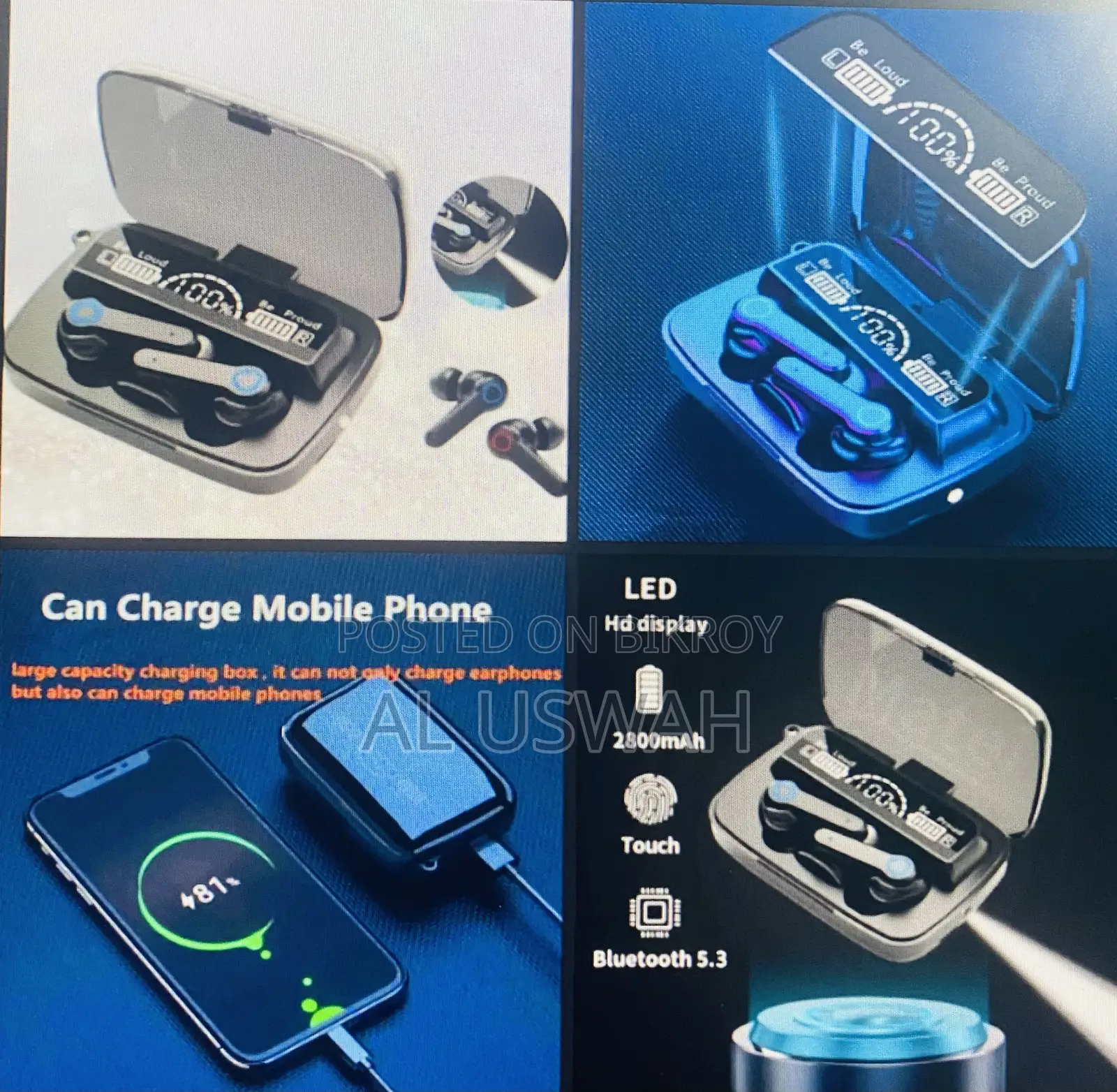 TWS-M19 Wireless Bluetooth Earbuds