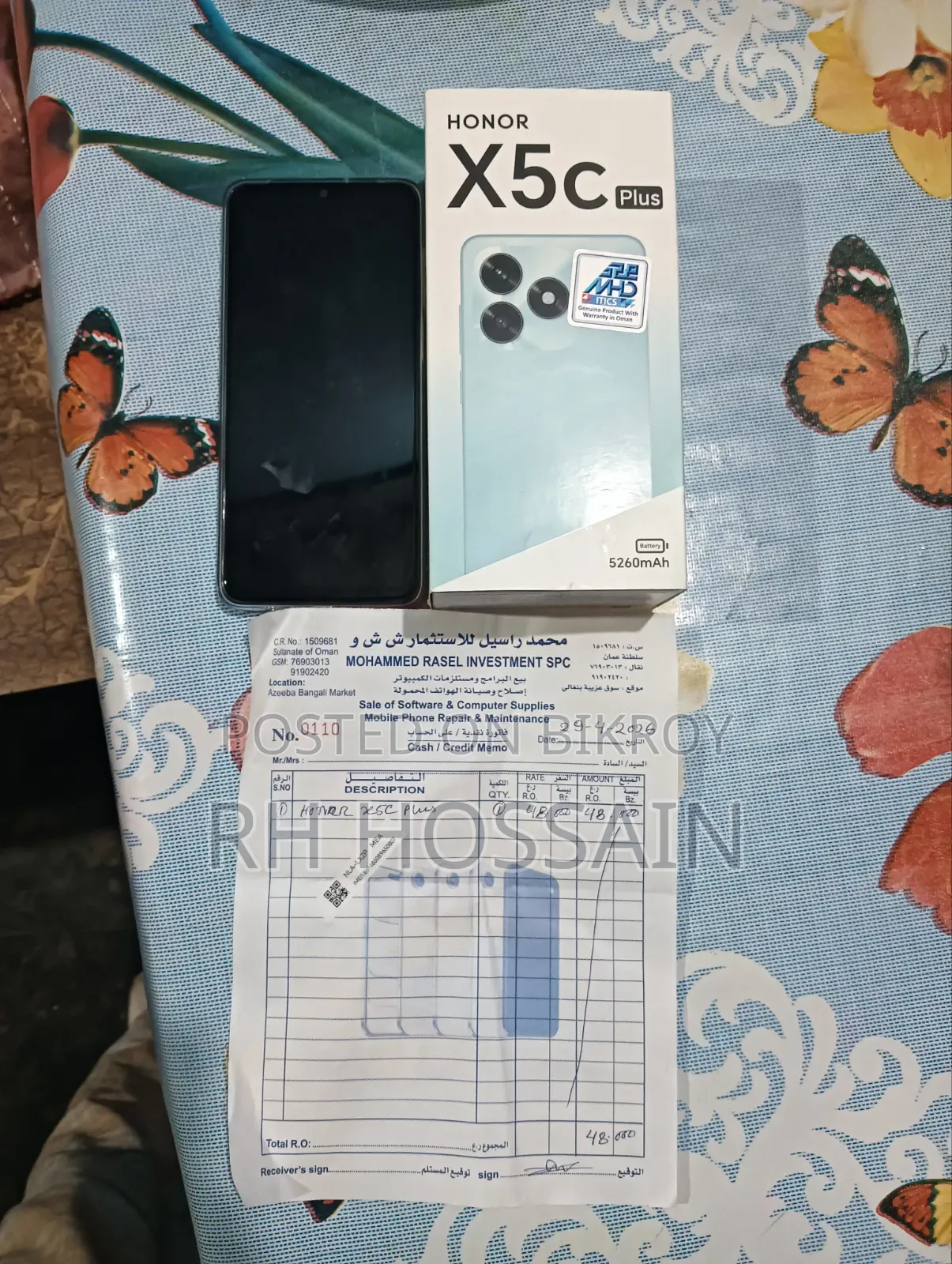 নিউ অনার এক্স৫সি প্লাস ১২৮ জিবি ব্ল্যাক