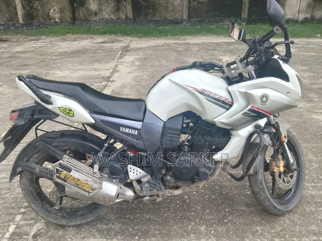 Yamaha Fazer V1 2013 White