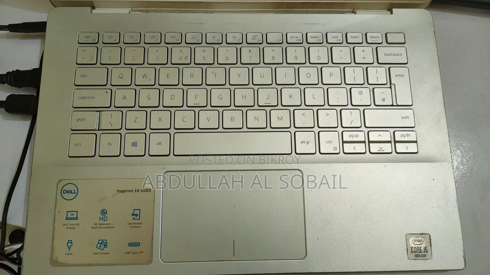 Laptop Dell Inspiron 14 5000 8GB Intel Core i5 SSD 512GB