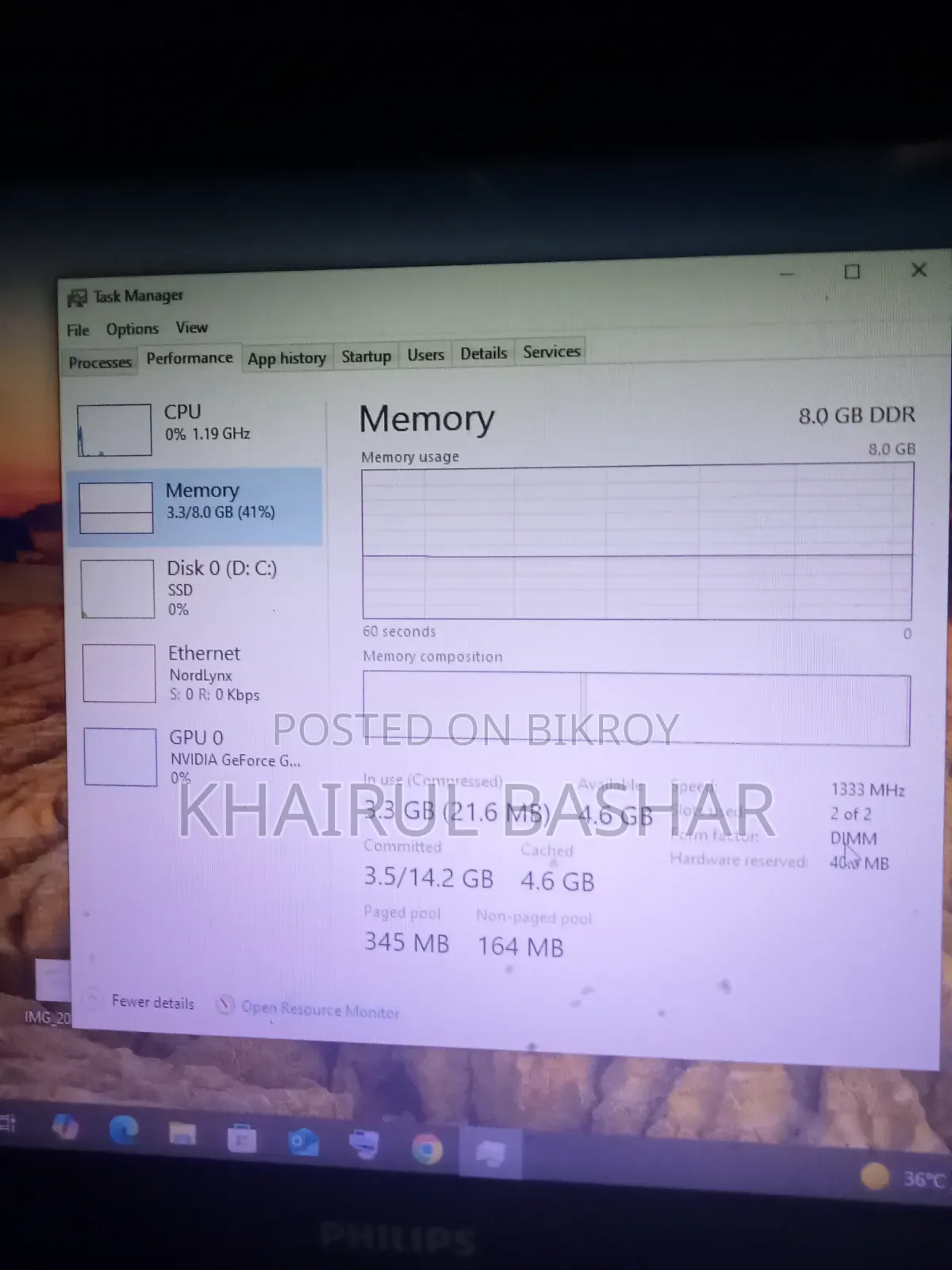 গিগাবাইট জিএ-এইচ১১০এমএসটিএক্স-এইচডি৩-জেডকে ৮জিবি ইন্টেল কোর আই৭ এসএসডি ১২৮জিবি
