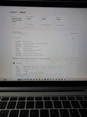 Laptop HP EliteBook 845 G7 8GB AMD Ryzen 3 SSD 256GB