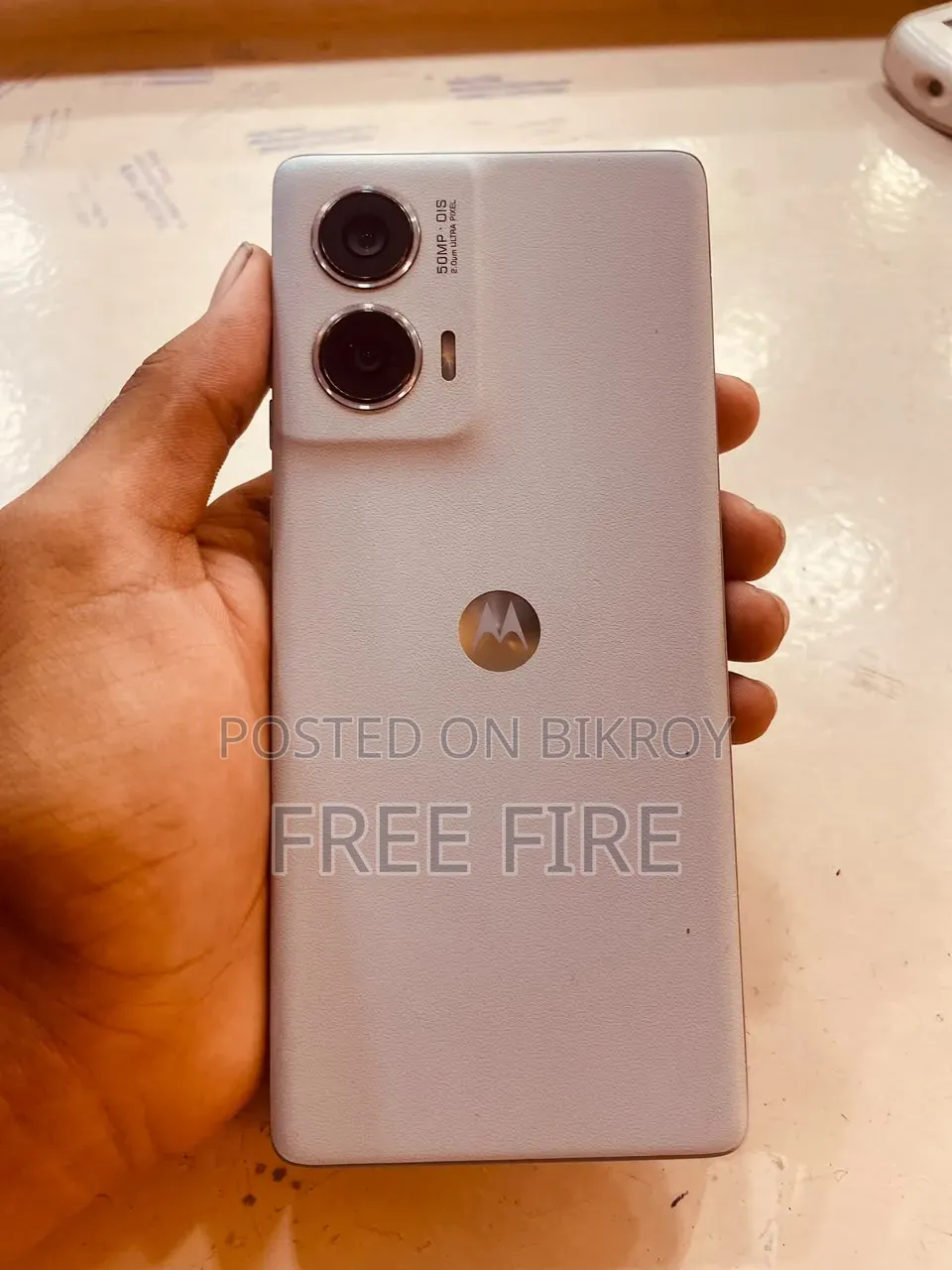 মোটোরোলা এজ ৫০ ফিউশন ১২৮ জিবি সাদা