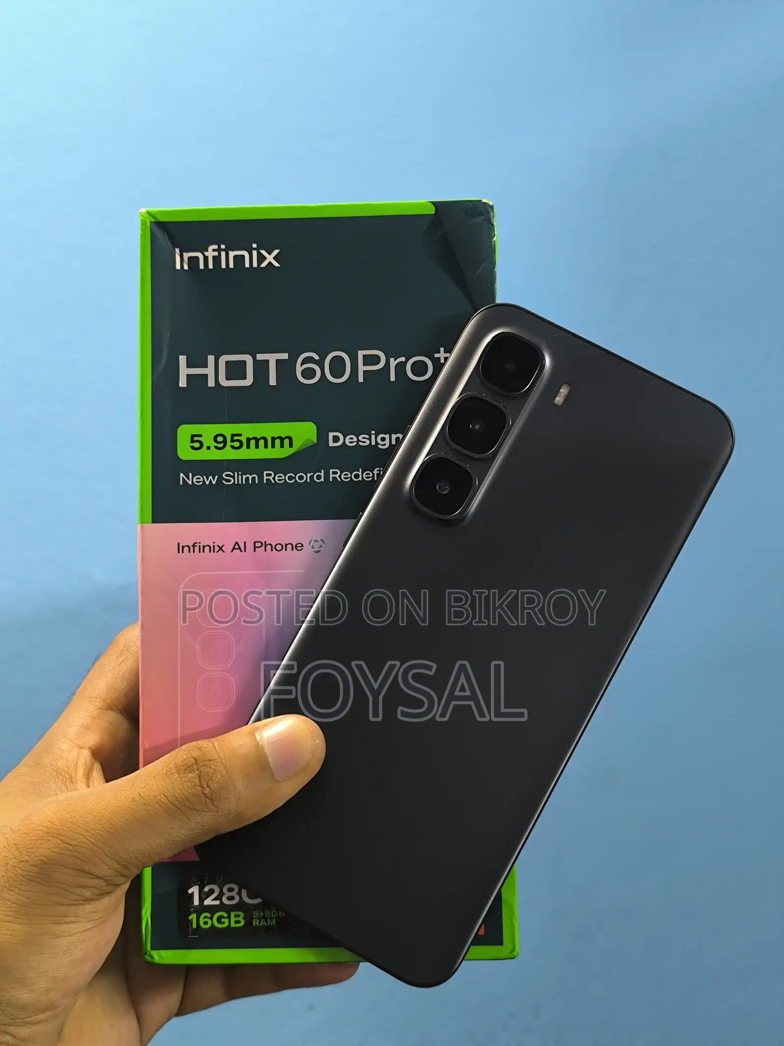 Infinix Hot 60 Pro+ 128 GB Black